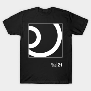 Clairo - Sling / Minimal Graphic Design Tribute T-Shirt